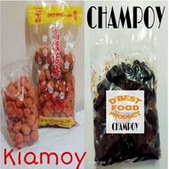 Kiamoy ( dried sweet cured prune ) and champoy 250 grams & 100 grams ziplock  & sampalok or sampaloc