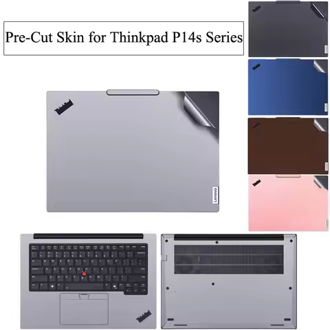 Anti Scratch Pre_Cut Vinyl Sticker Skin Palmrest Cover Film for Thinkpad P14s Gen 6 Gen 5 4 3 2 AMD 