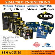 LMS Premium Quality Tyre Repair Patches (Bias/Radial)