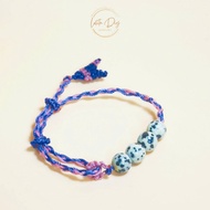 Spotted Dalmatian Jasper bracelet - Break freely, surf on the wild waves - Lolita DIY