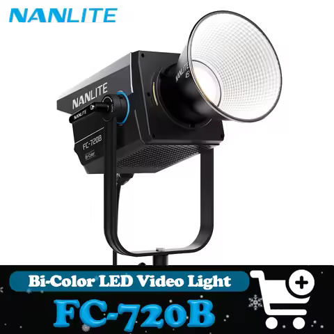 Nanlite FC-720B 2700-6500K Bi-color Phtotgraphy LED Spotlight Built-in 12 Special Effects APP Contro