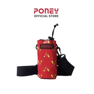 Poney Boys Red Poney Logo Full Print Bottle Holder TB003 | t2Q4 | BP