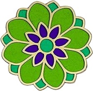 Rangoli Colour Stencils – 4X4 inch Set of 1 MDF Rangoli Stencils for Door Entrance | Reusable 3D Rea