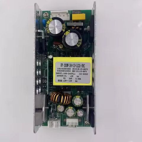 1PC HY-200W-24V+12+LCC6-HDC 12V24V Accessories Stage Led Lighting Power Supply Board