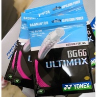 YONEX YONEX BG66um 65 80 80p 95 98 65ti as ab Badminton Racket Line YY