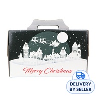 RedMan Log Cake Box - Dark Green (10 x 6 x 6"H)