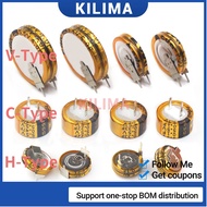 1PCS V C H Type 5.5V Super Capacitor 0.047F 0.1F 0.22F 0.33F 0.47F 1.0F 1.5F 4.0F 5.0F 1F 4F 5F Butt