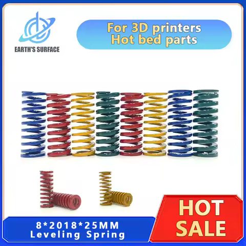 3D Printer Parts 4/8/12PCS 8*20/8*25MM Leveling Spring For Creality Ender 3/V2/Pro/5/CR-10S PRO 3D P