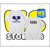 PADEL T-SHIRT - PADEL CLUB SHIRT REQUEST NAME - PADEL TENNIS - PADEL TENNIS