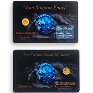 EMAS GOLDBAR 0.1 GRAM 999.9