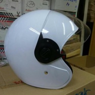 Helmet Resmi Scoopy Retro-White