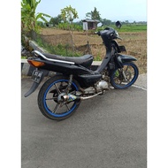 Racing exhaust SUPRA X SUPRA FIT SILINCER SLINCER EXHAUST SANDECALA NECK INLET 50 MM