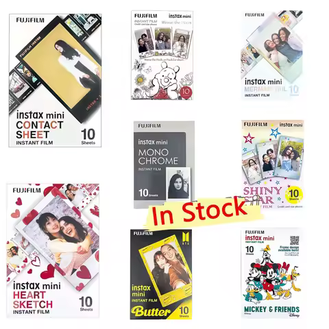 Original For 40 50s 50i 90 Link 25 Share SP-1 2 Camera Fujifilm Instax Mini 12 11 13 8 9 Color Film 