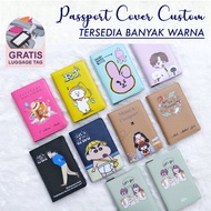 [CAN CUSTOMIZE PICTURES AND NAMES] Passport Cover/ Passport Cover/ Passport Cover/ Passport Holder/ 