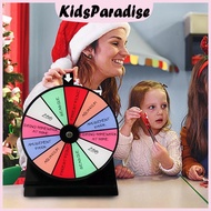 Acrylic Lucky Draw Turntable Stand Erasable Lottery Wheel DIY Tabletop Prize Spin Wheel Event Game S