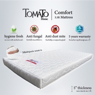 Tomato Home ฟูก/ที่นอนเด็กถึงผู้ใหญ่ Comfort 3.5ฟุต หนา5นิ้ว •ใช้โฟมคุณภาพสูง ความนุ่มกลางๆ• ป้องกัน