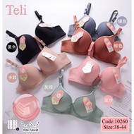 KATUN 3 Pcs Premium Women's Bra Teli 10260 (With Underwire, 3 Hooks) Premium Import, Affordable Pric