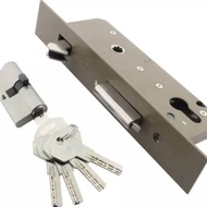 [HCM]Khóa cửa sắt kéo hộp 4x8