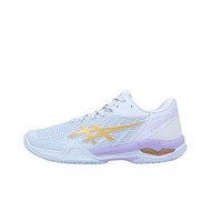 ASICS Court Control FF 3 Low top Tennis Shoes Womens Blue Purple 1072A089-405
