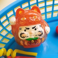 New Taipei Shipping PP MONSTER Lucky Cat Creative Ornaments Flashing Kitten Mystery Box Cute Dharma 