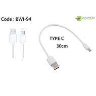 BWI-94 5A TYPE C USB Short Cable 30cm