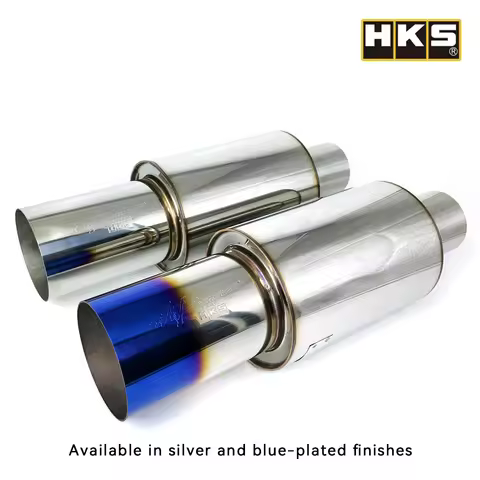 HKS JDM Exhaust Pipe Modification - 101mm Large-Diameter Exhaust Outlet Direct-Through Tail Section