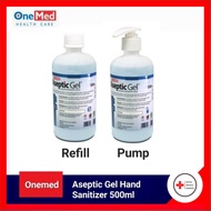 onemed / cosmomed / gp care hand sanitizer 250ml / 500ml / 1liter / 5l - onemed gel 250