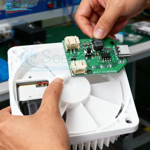 Type-C USB Charging Small Fan Board Control Board Motherboard Handheld Small Table Fan Mobile Fan Un