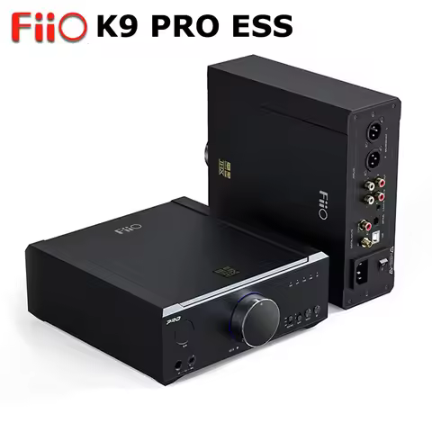 FiiO K9 Pro ESS Desktop Headphone Amplifier Bluetooth AMP USB DAC All-In-One DSD Decoder ES9038PRO*2