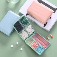 pill box Portable sub-packed small medicine box 7 days medicine tablets large capacity carry-on travel one week medicine pill storage box