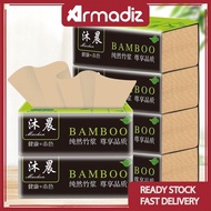 Tissue Bamboo Soft Tissue Paper Skincare Tissue Pack 208 sheets (52 pullsx4ply)