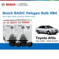 Bosch HB4 Halogen Headlight Bulb (55W) set of 2 for Toyota Altis E120