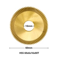 CMCP 1ชิ้น HSS 60มิลลิเมตร/70มิลลิเมตรเครื่องตัดที่สำคัญใบมีดสำหรับการทำสำเนาเครื่องตัดที่สำคัญตัดกุ