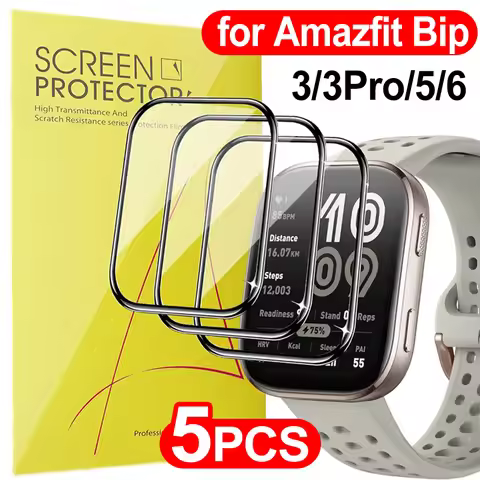 Protective Film for Amazfit Bip 6 5 3Pro Screen Protector for Huami Amazfit Bip6 Bip5 Bip 3 Pro Smar