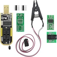 KeeYees SOP8 SOIC8 Test Clip and CH341A USB Programmer Flash for Most of 24 25 Series BIOS Chip with