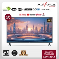 ADVANCE - Android TV Google TV Smart TV 42Inch WiFi LAN TV Digital DVB-T2/C (ADV-4201A)