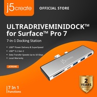 J5CREATE JCD324S ULTRADRIVEMINIDOCK™ for Surface™ Pro 7 Silver