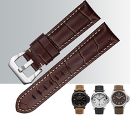 Leather Strap Replacement for fossil 22mm Watch Wristband 24mm Nomad Watch Band 20mm ladies Watch strap