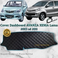 Cover Dashboard Mobil AVANZA XENIA Lama Toyota Pelindung Dasbor Kulit Premium Aksesoris Interior
