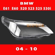 FOR BMW E60 BMW 04-10 520 523 525 530i Lampshade Headlight Cover Headlamp Cover Shell NO HOLE/WITH H