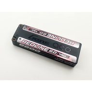 GEA66002S14NV // Gens Ace 6600mAh 2S 7.4V 140C HardCase Redline 2.0 Series Lipo Battery with 5.0mm b