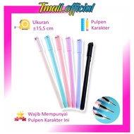 TMALL 6 COLOR CAT CHARACTER PEN - NEW CAT PEN - CAT CHARACTER PEN CUTE PEN R207 R340