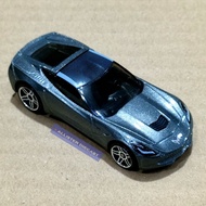 LOOSE Hot Wheels 14 Corvette Stingray Grey Hotwheels 14 Corvette Stingray Grey HW