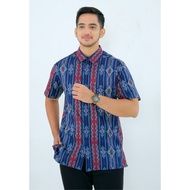 Arjuna Weda Men's Batik Shirt Arjuna Weda Motif