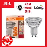 [SIRIM] OSRAM GU10 LED Bulb 4.5W Warm White 2700K, Spotlight, Tracklight, Eyeball Bulb, Ceiling Down