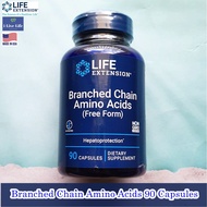 กรดอะมิโน Branched Chain Amino Acids 90 Capsules - Life Extension