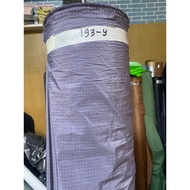 Waterproof taslan crinkell ripstok fabric