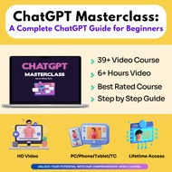 INSTANT [COURSE] ChatGPT Masterclass: A Complete ChatGPT Guide for Beginners | ChatGPT Course