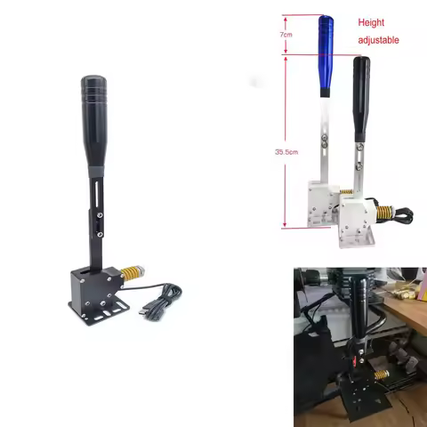 Simulation Racing Game PC USB Linear Handbrake for Logitech G29/G25/G27/G920 for Thrustmaster T300RS