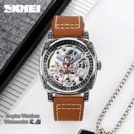 Empirewatches Jam Tangan Skmei 9271 Pria Cowok Analog Strap Leather Mesin Automatic Kualitas Origina